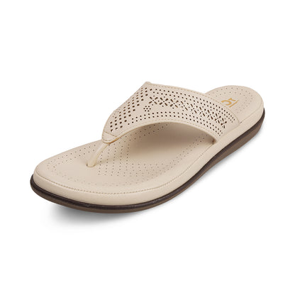 Men's Black Perforated Comfort Flip-Flop Sandal