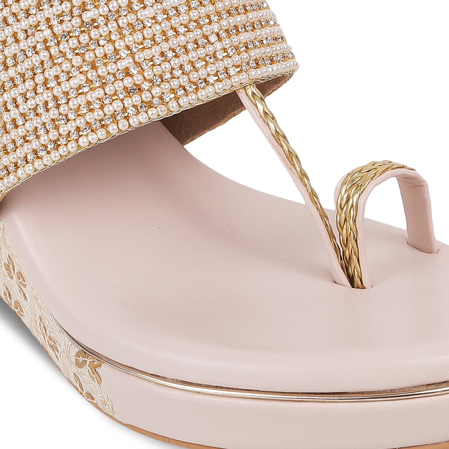 Wedge Heels Bridal Sandals